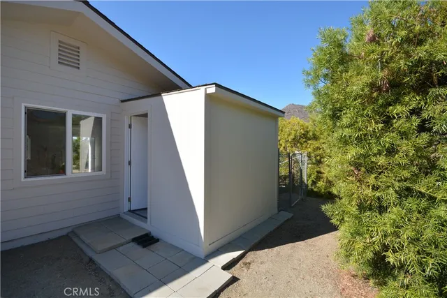 a view of outdoor space and deck