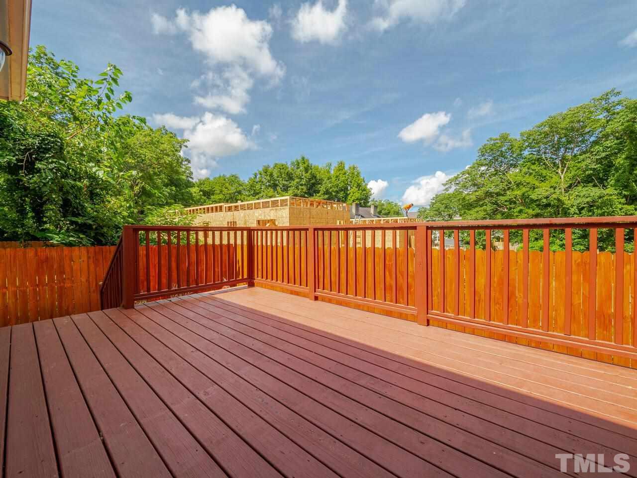 910 South Person Street Raleigh, NC 27601 - Photo 29 of 30 a view of wooden deck