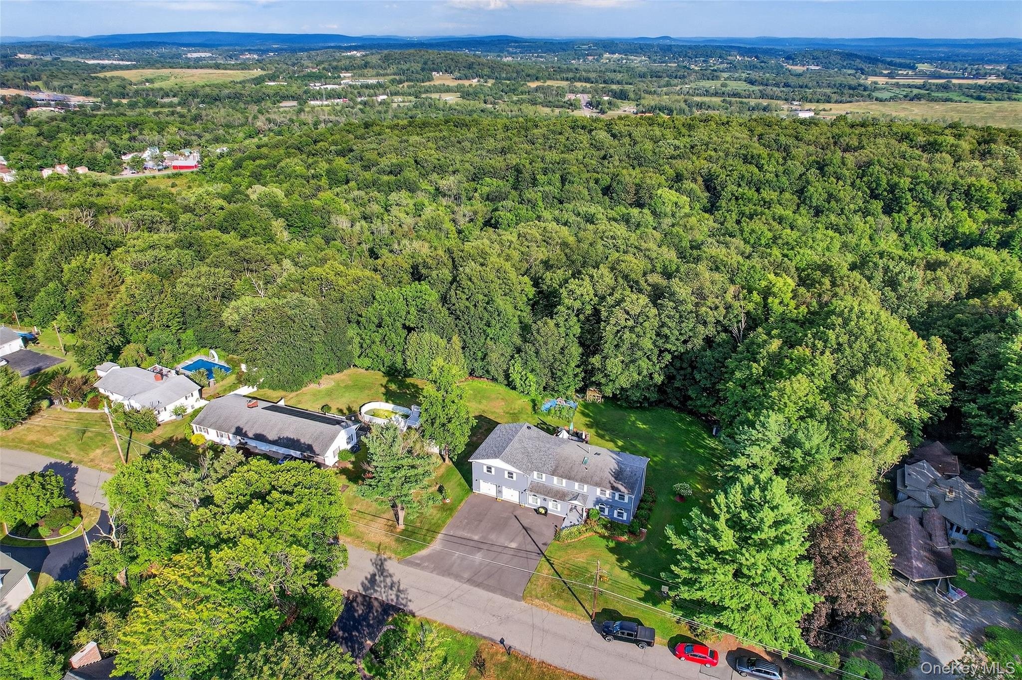 334 Greeves Road New Hampton, NY 10958 - Photo 40 of 45 an aerial view of a houses with a yard
