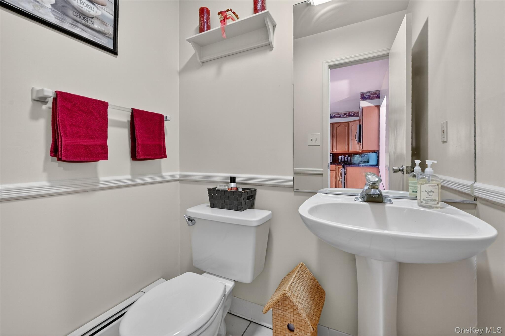 334 Greeves Road New Hampton, NY 10958 - Photo 9 of 45 a bathroom with a toilet sink and mirror