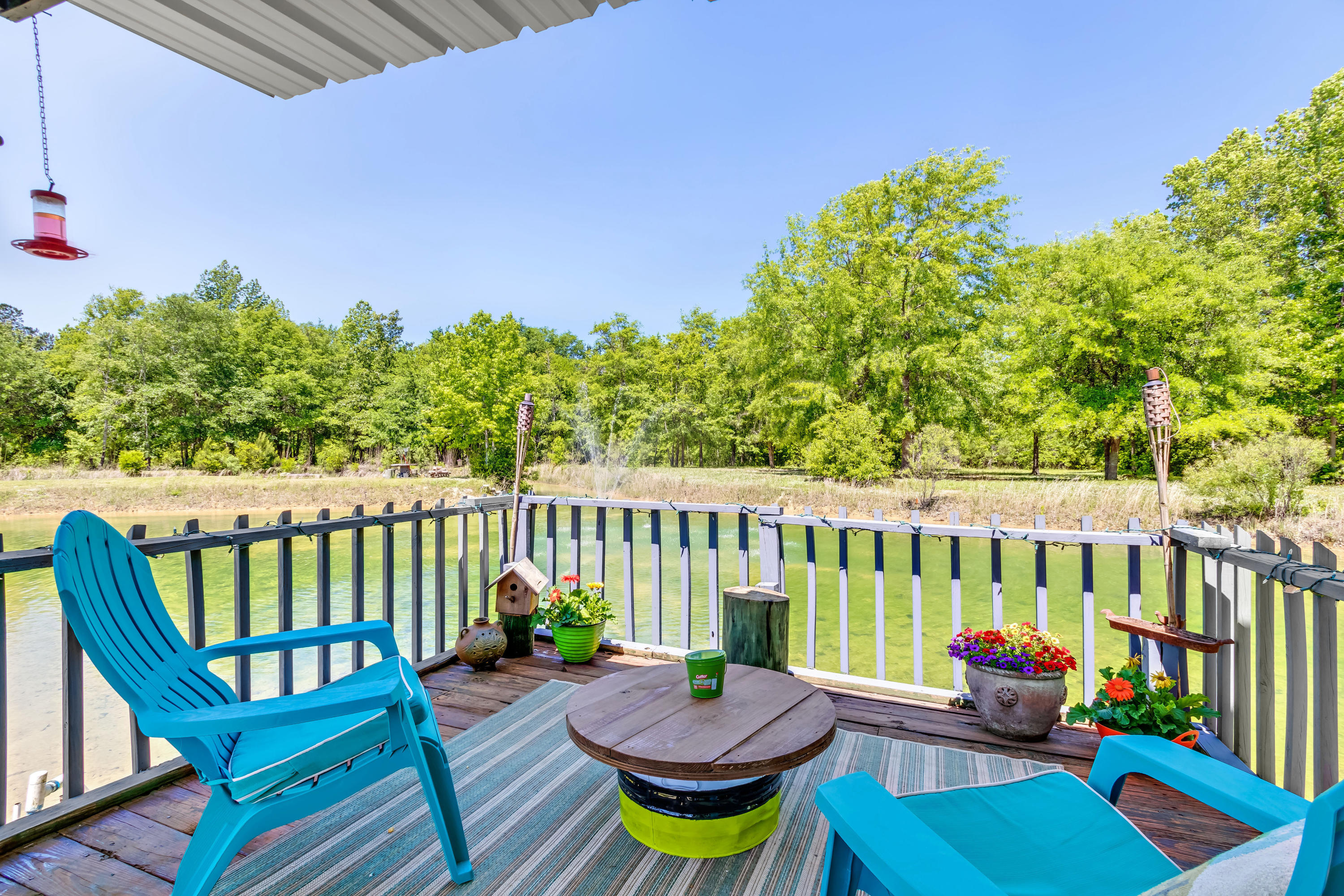 186 Cell Tower Road Salters, SC 29590 - Photo 9 of 35 Dock overlooking the Pond
