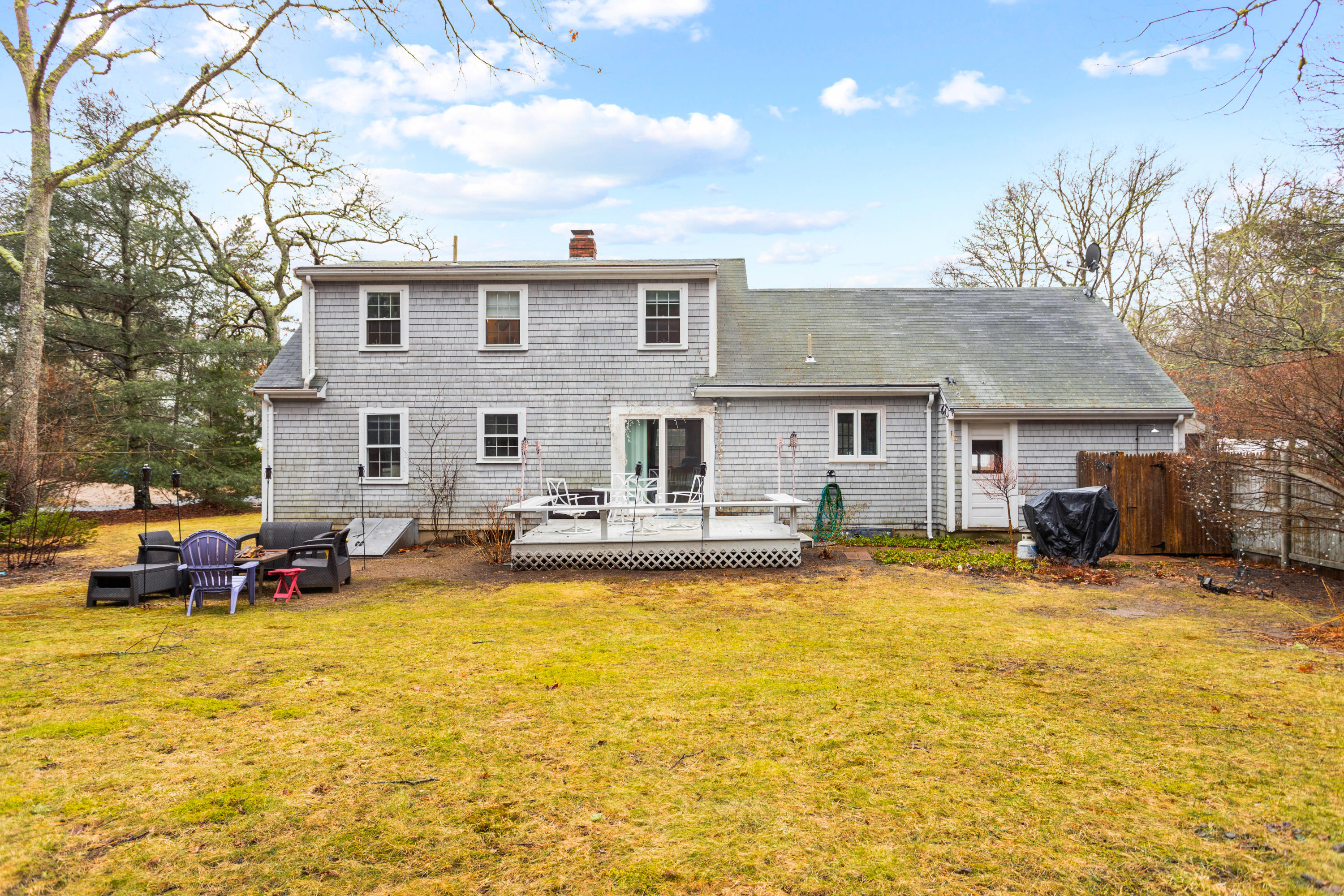 6 Padlock Lane Centerville, MA 02632 - Photo 22 of 29 a view of a house with swimming pool and sitting area