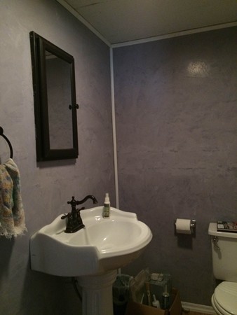 17 Searle Road Huntington, MA 01050 - Photo 14 of 19 a bathroom with a toilet sink and mirror