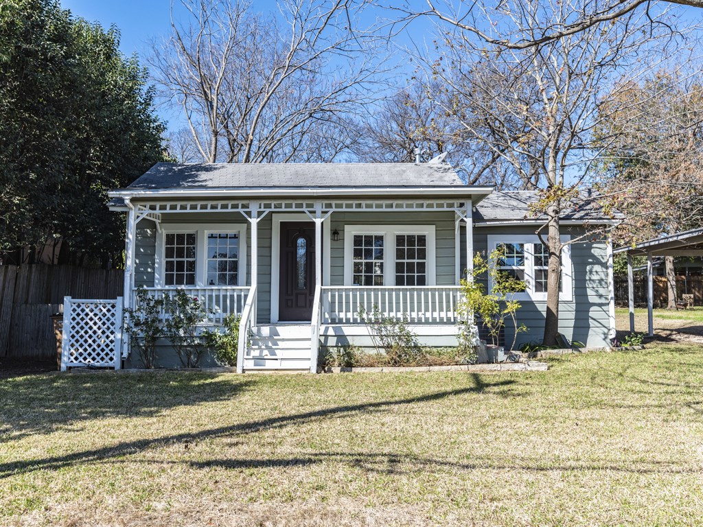 2500 Kinney Road Austin, TX 78704 - Photo 1 of 1 a front view of a house with a garden
