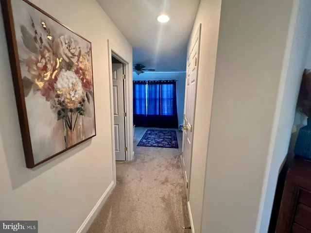 a view of front door