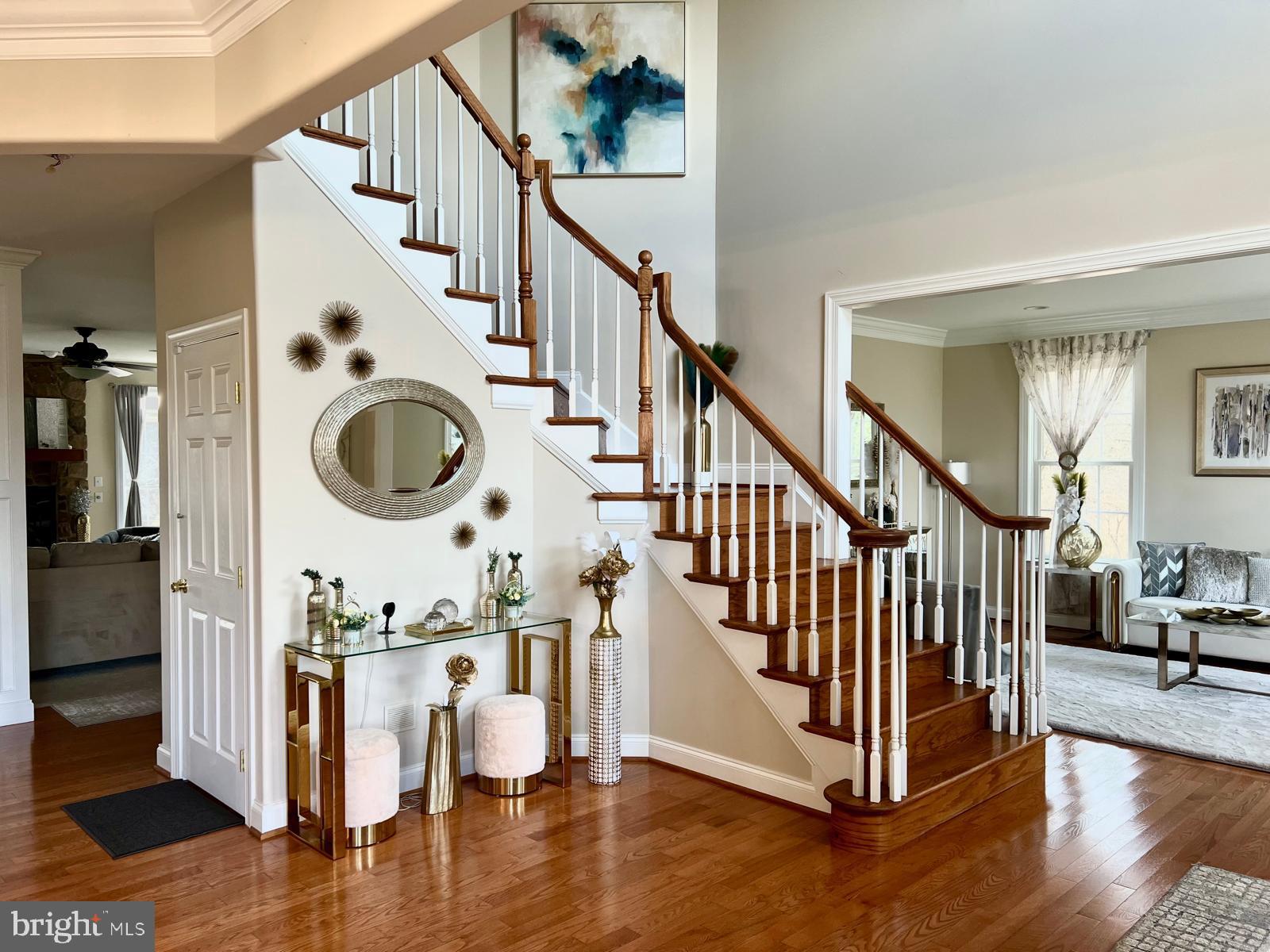 101 Richards Way Avondale, PA 19311 - Photo 6 of 45 a view of entryway and hall with wooden floor