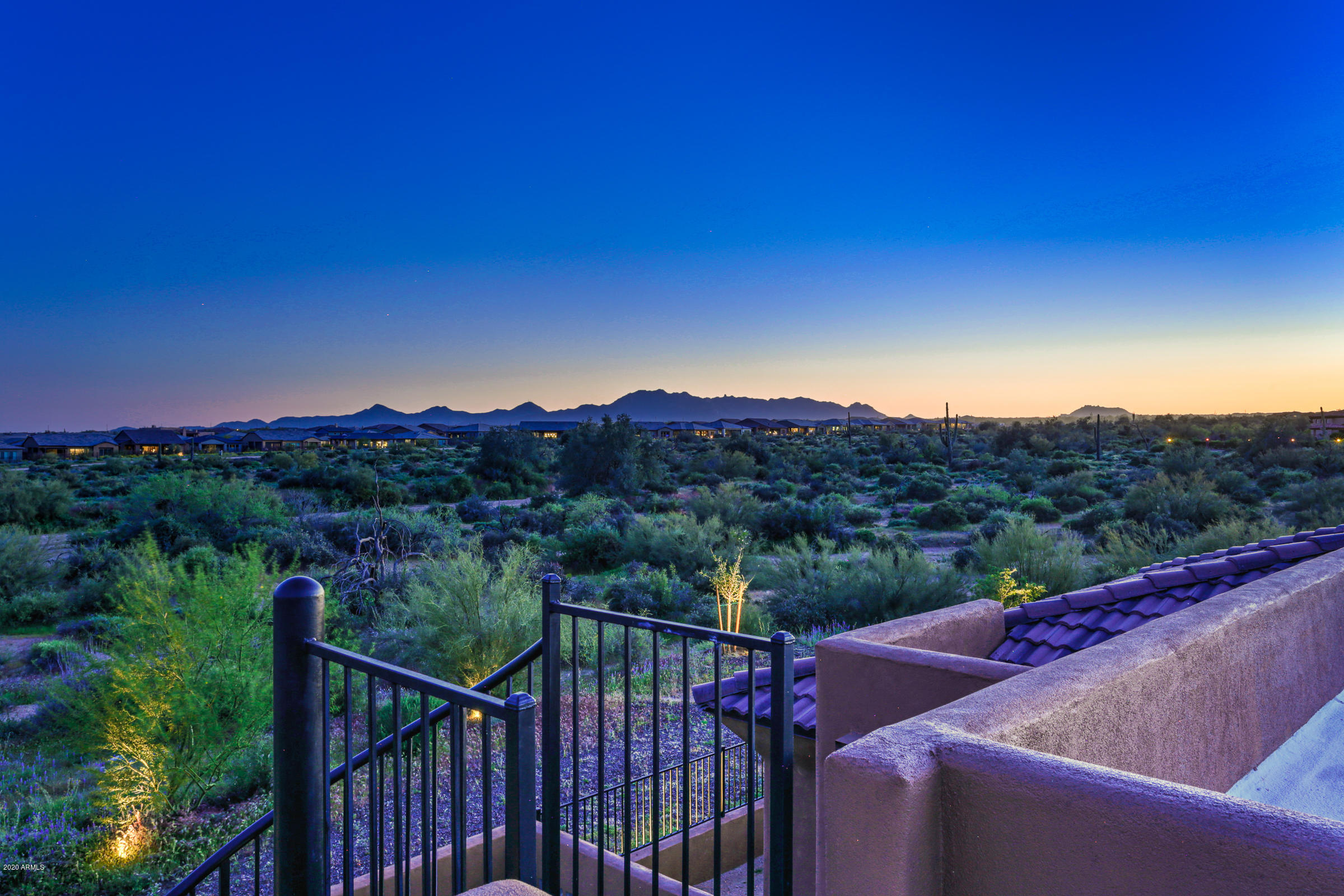 17441 Barwick Drive Rio Verde, AZ 85263 - Photo 51 of 61 Sunset Views from Rooftop