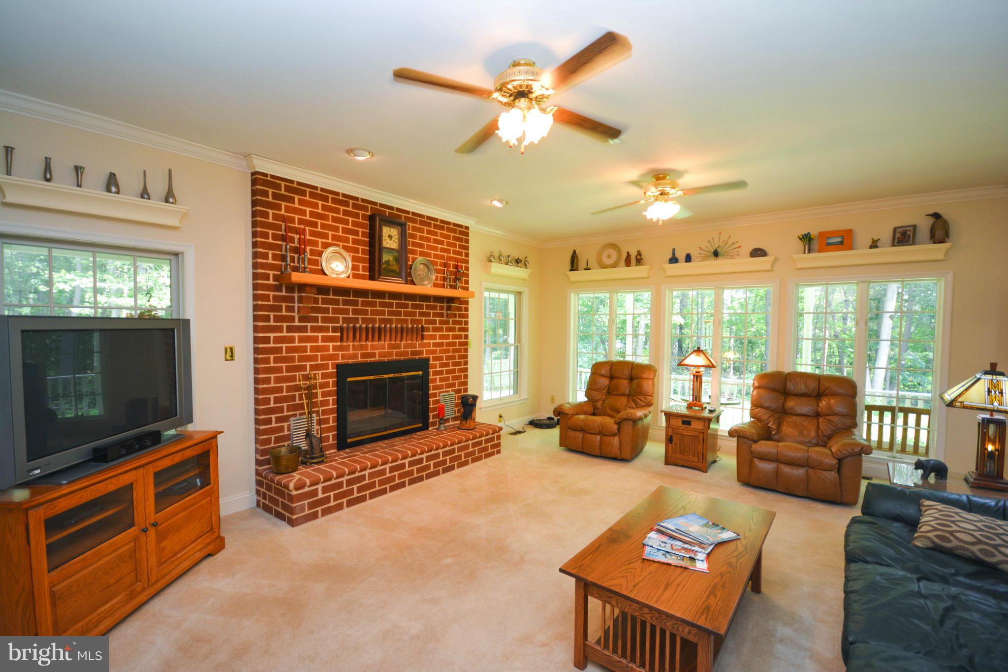 21127 Gunpowder Road Manchester, MD 21102 - Photo 13 of 30 Family Room w/Wood Burning Fireplace