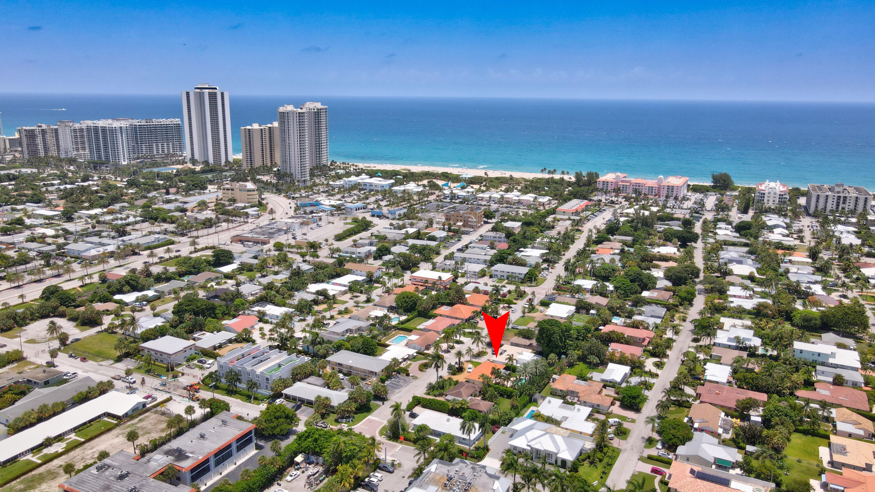 324 Bamboo Road Palm Beach Shores, FL 33404 - Photo 59 of 59 a view of a city with tall buildings