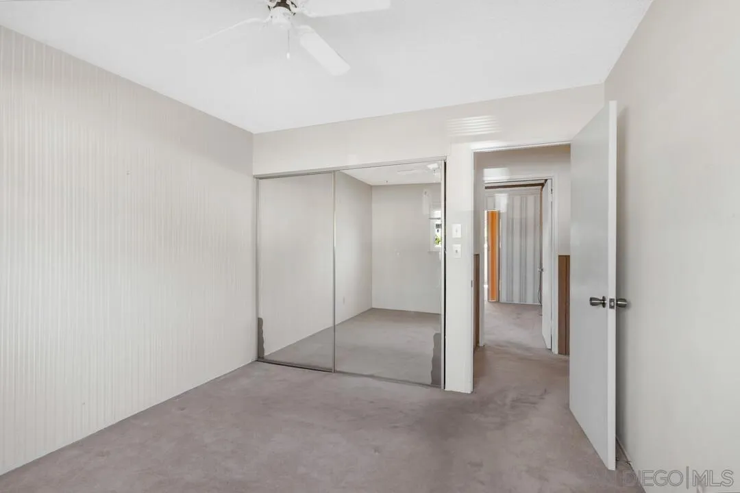 9517 Abbeyfield Road Santee, CA 92071 - Photo 24 of 42 wooden floor and closet in a room