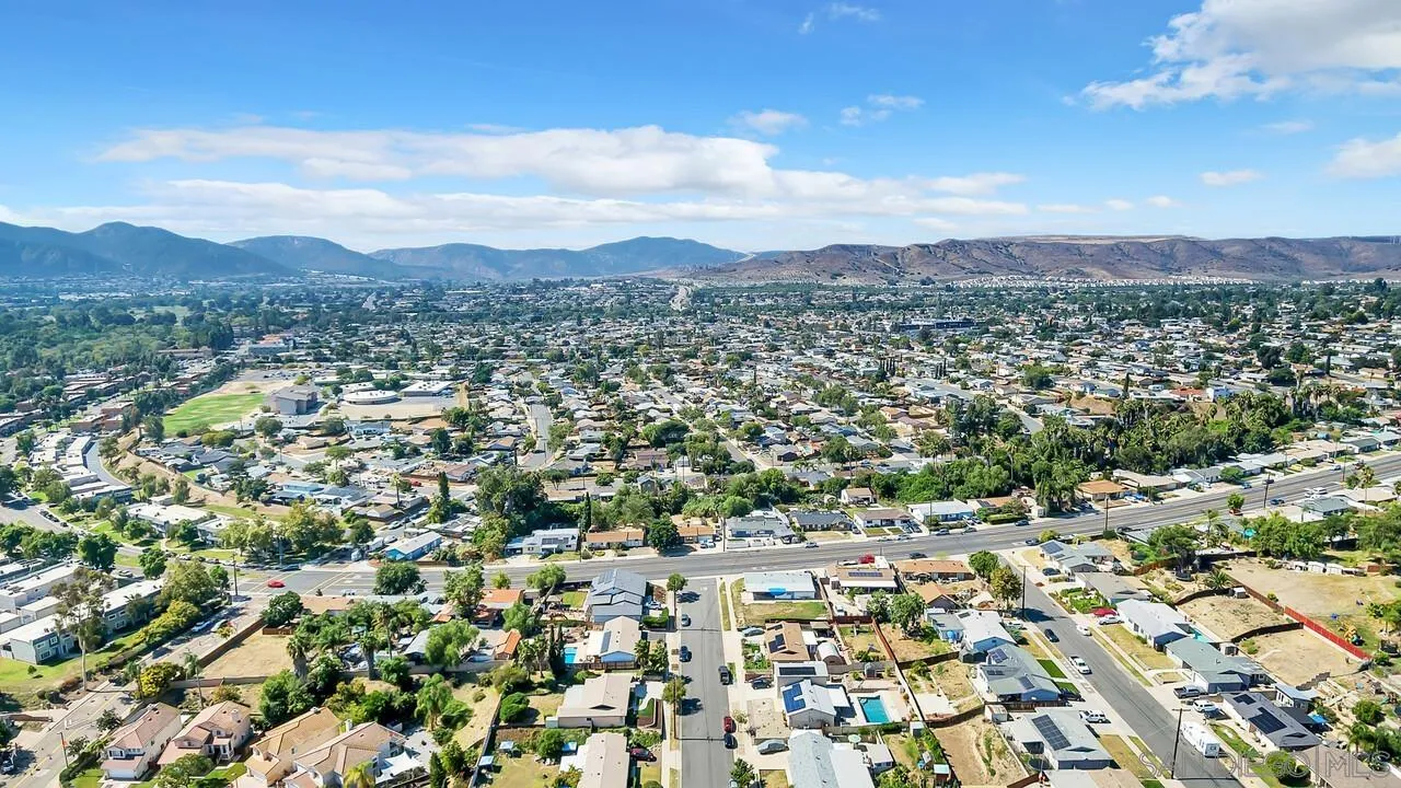 9517 Abbeyfield Road Santee, CA 92071 - Photo 38 of 42 an aerial view of a city