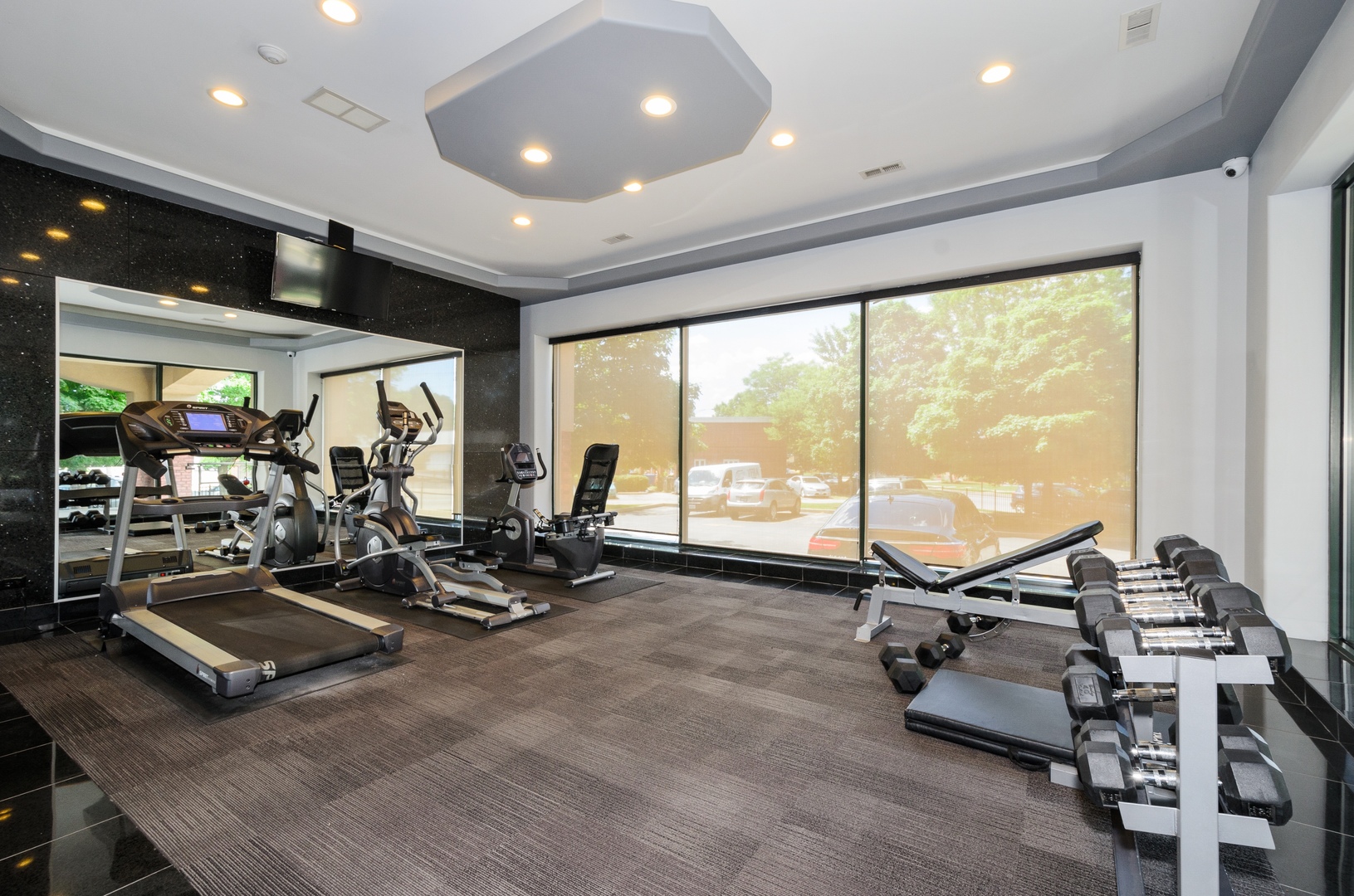 2451 West Howard Street, Unit 401 Chicago, IL 60645 - Photo 14 of 14 a view of a room with gym equipment