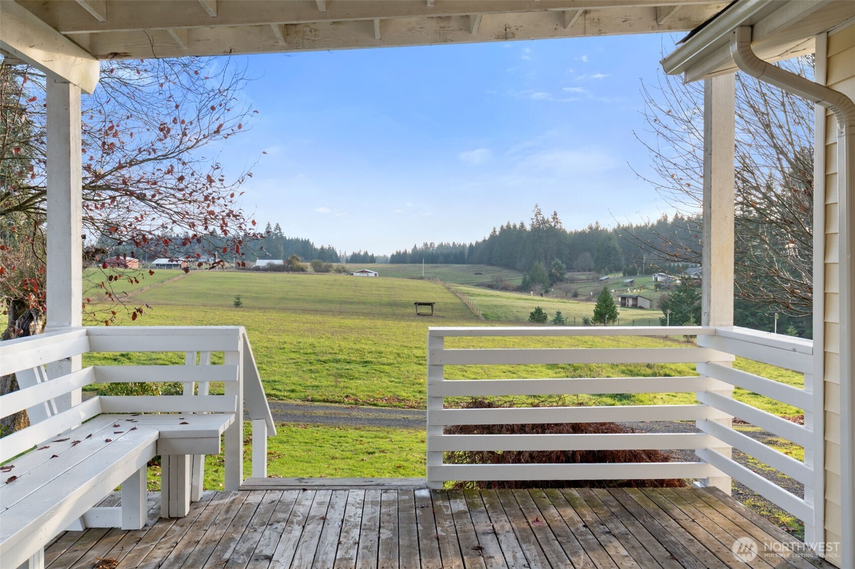 568 A Cemetery Road Winlock, WA 98596 - Photo 36 of 38 a view of a city from a balcony