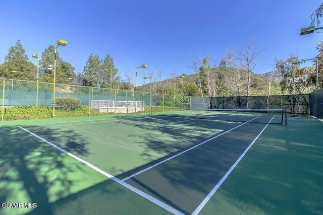 a view of a tennis court