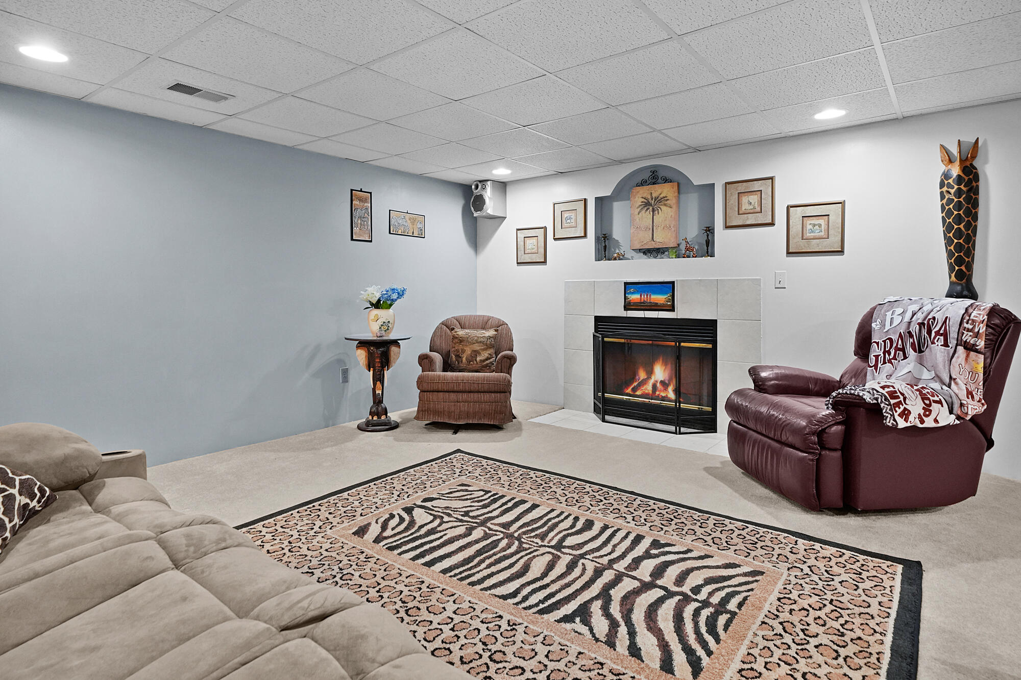21537 Kendaville Road Pierson, MI 49339 - Photo 29 of 52 Walk Our Level Family Room