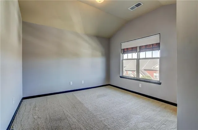a view of hallway with livingroom