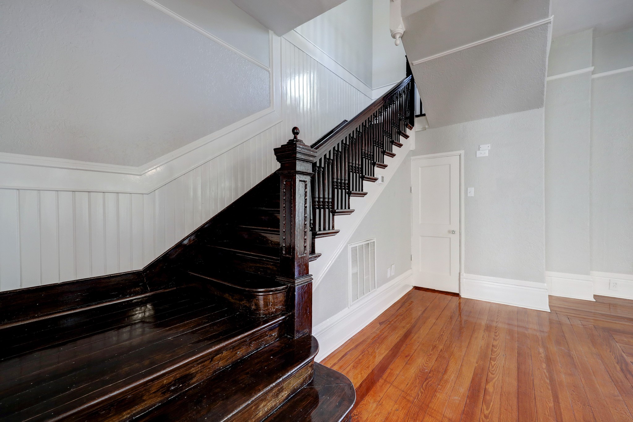 1229 Heights Boulevard Houston, TX 77008 - Photo 6 of 30 a view of entryway and hall with wooden floor