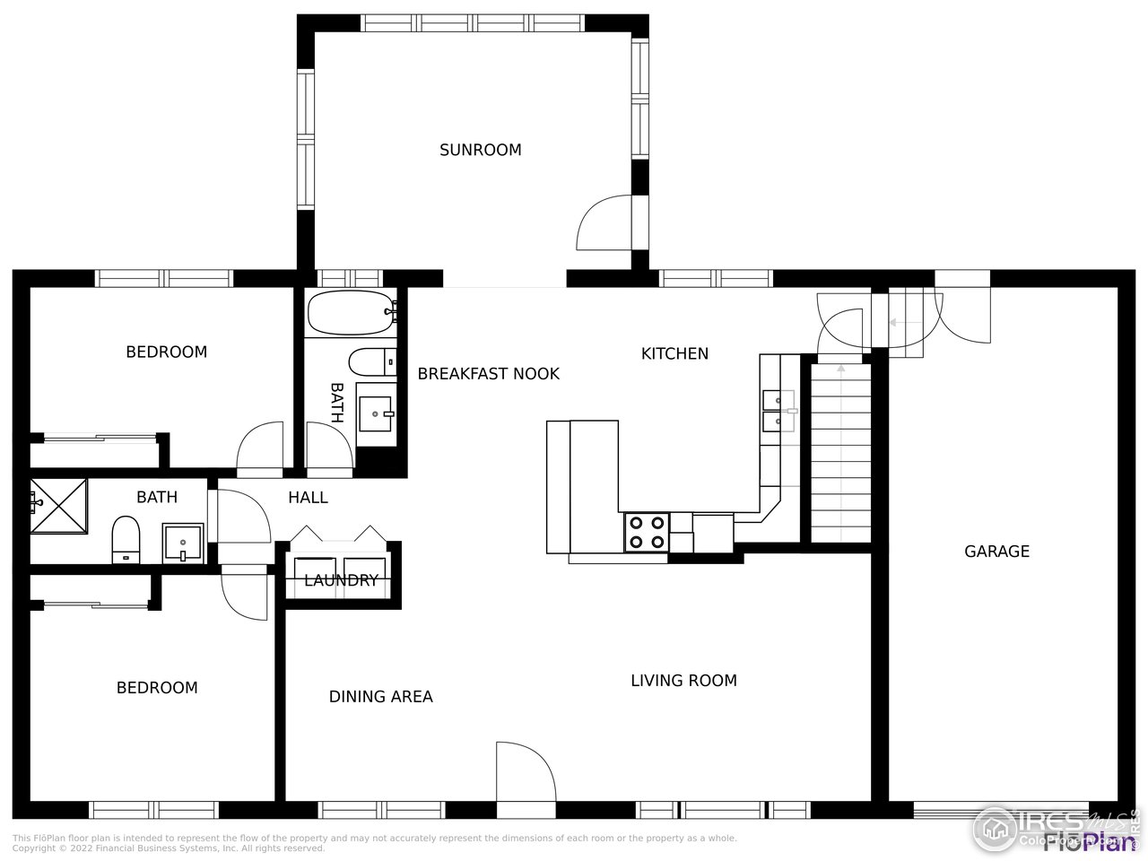 424 East Drake Road Fort Collins, CO 80525 - Photo 36 of 36 Main Level Floor Plan