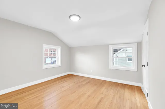 a view of empty room