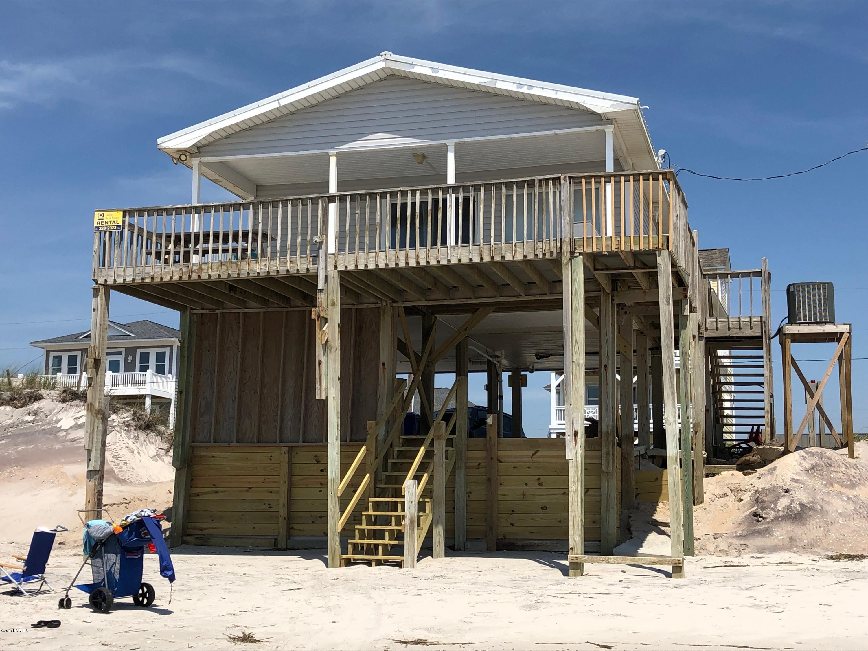 290 Topsail Road North Topsail Beach, NC 28460 - Photo 1 of 19 View From Ocean Side