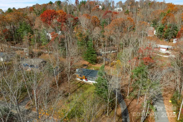 a view of lake and mountain