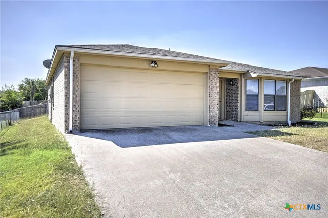 a front view of house