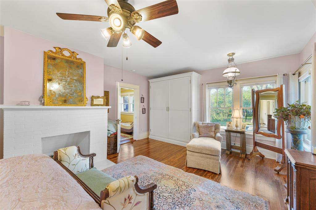 406 Griffith Avenue Terrell, TX 75160 - Photo 28 of 40 a living room with furniture fireplace and dining table