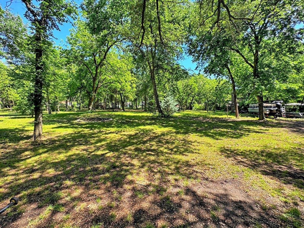 406 Griffith Avenue Terrell, TX 75160 - Photo 40 of 40 Expansive outdoor space featuring mature trees, a grass lawn, and a clear blue sky