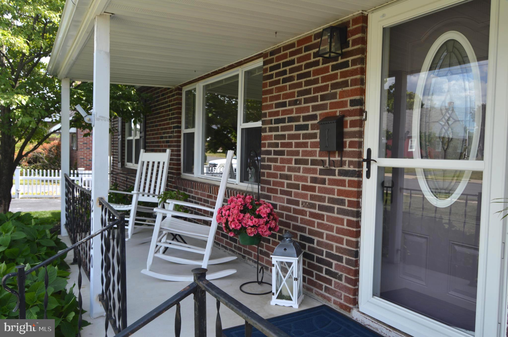2120 Peters Road Reading, PA 19601 - Photo 2 of 16 Inviting front porch