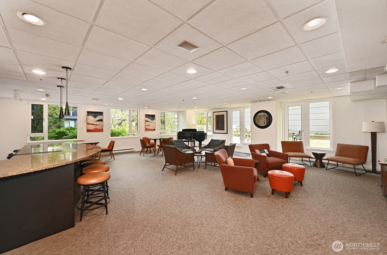 121 Vine Street, Unit 703 Seattle, WA 98121 - Photo 28 of 37 a living room with furniture and a large window