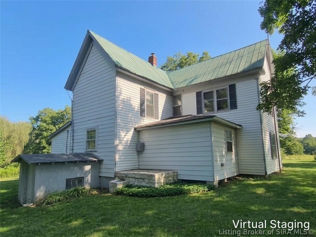 2493 East Bacon Ridge Road Marengo, IN 47140 - Photo 6 of 35 VIRTUAL STAGING back of house
