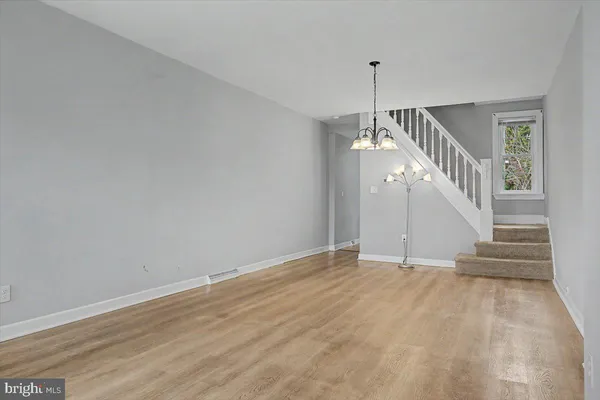 a view of an entryway with staircase