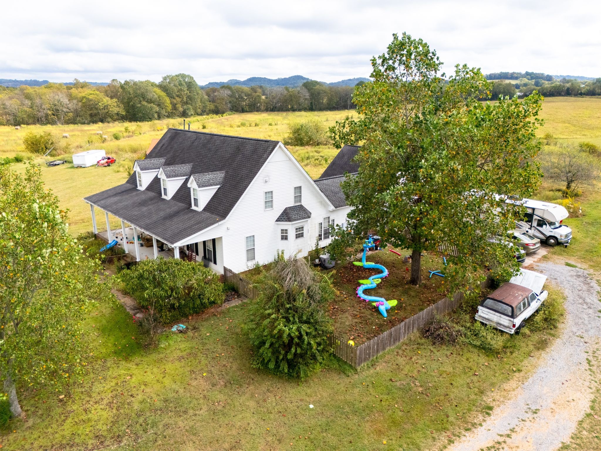 1038 Old Hopewell Road Castalian Springs, TN 37031 - Photo 2 of 19 a view of a house with pool and ocean view