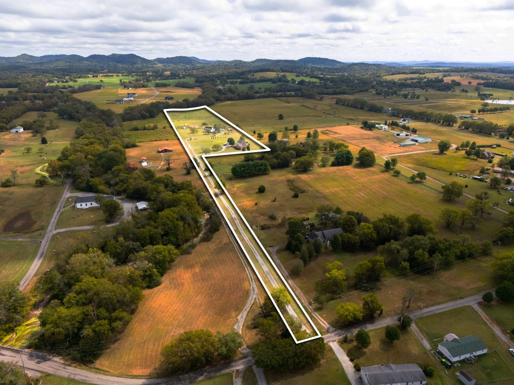 1038 Old Hopewell Road Castalian Springs, TN 37031 - Photo 5 of 19 an aerial view of residential houses with outdoor space