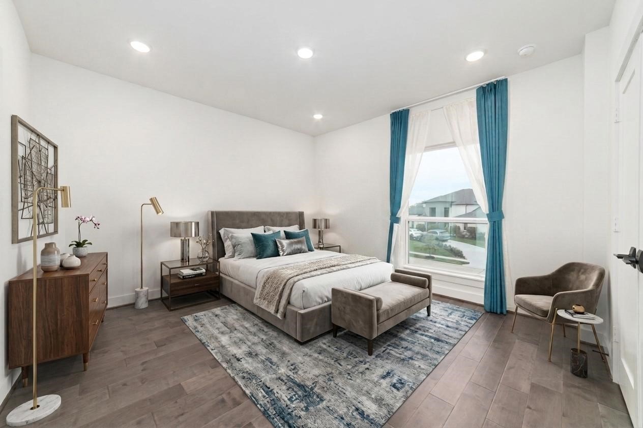 29627 Cir S Rnch Trail Fulshear, TX 77406 - Photo 29 of 50 Every secondary bedroom was thoughtfully designed with generous proportions, beautiful natural light, and its own ensuite bath, creating comfort and privacy for family and guests alike.