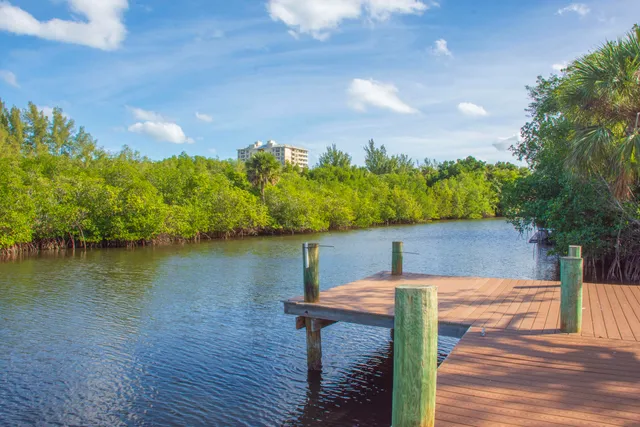 a view of a lake from a balcony