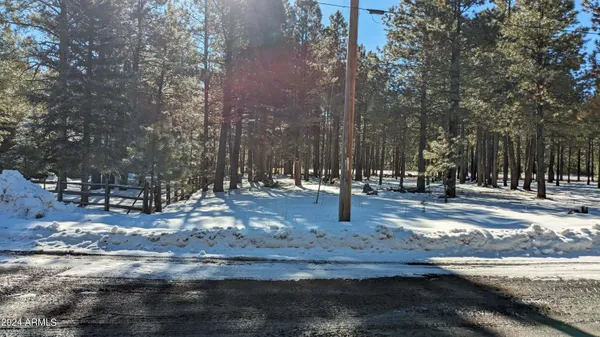 a view of street with trees