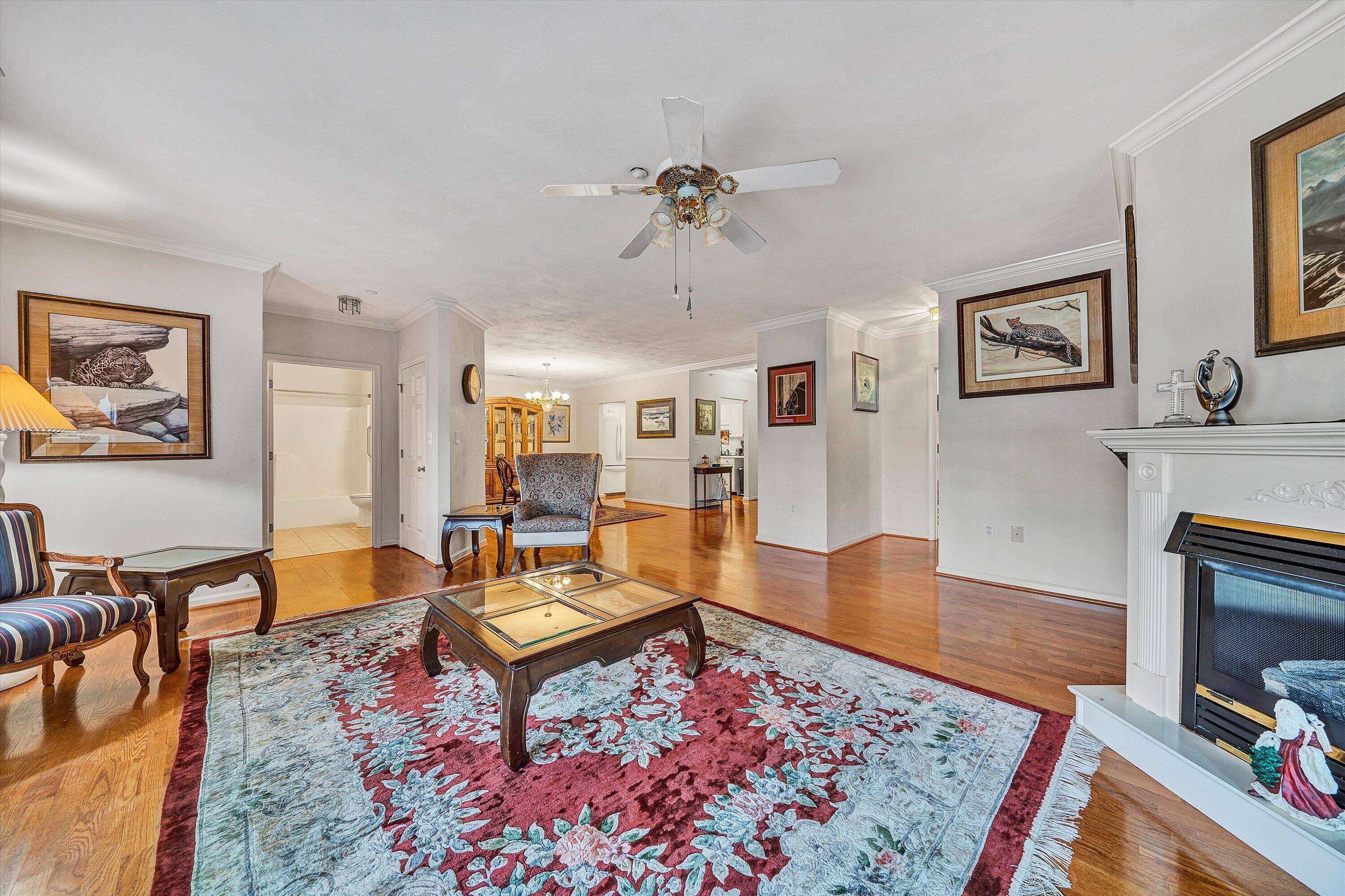 4434 Pheasant Ridge Road, Unit 101 Roanoke, VA 24014 - Photo 17 of 31 a living room with furniture and a rug
