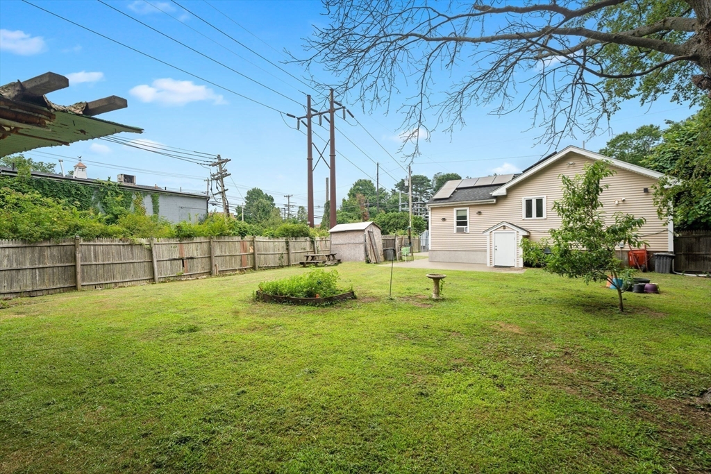 18 Edinboro Avenue Brockton, MA 02301 - Photo 15 of 28 a view of a backyard
