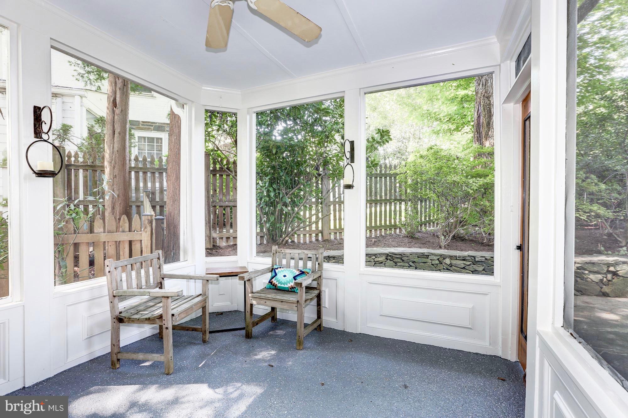 4812 Jamestown Road Bethesda, MD 20816 - Photo 11 of 28 Screened-in porch