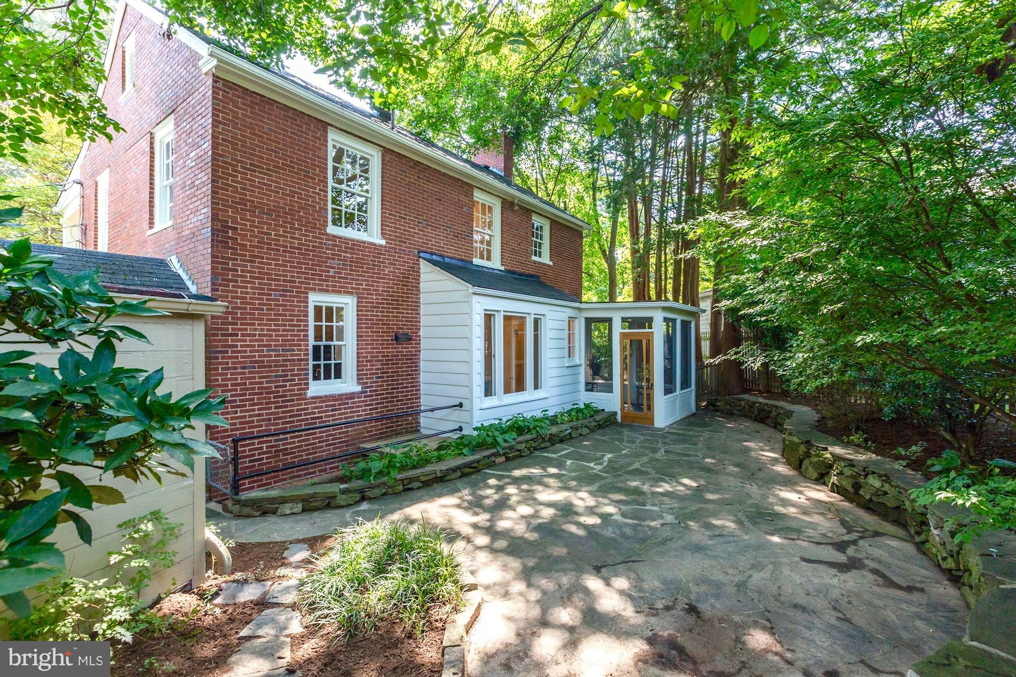 4812 Jamestown Road Bethesda, MD 20816 - Photo 26 of 28 Home surrounded by mature foliage