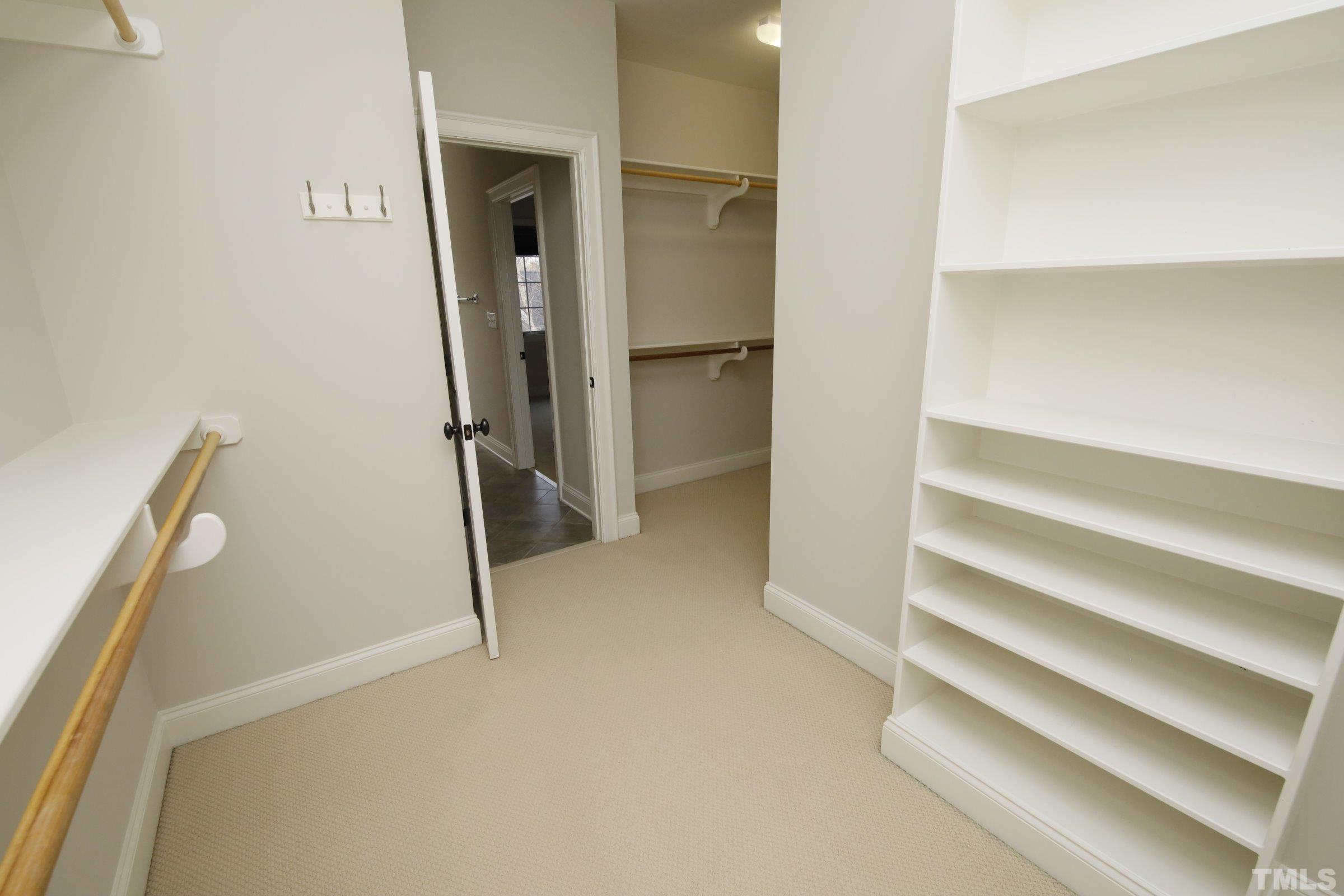 143 Cofield Circle Durham, NC 27707 - Photo 33 of 43 a view of an empty walk in closet