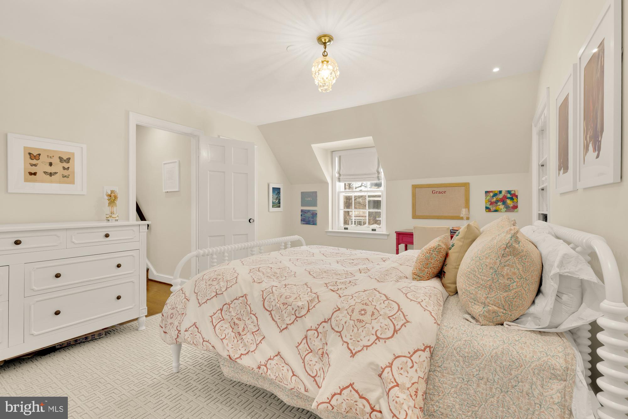 4501 47th Street Northwest Washington, DC 20016 - Photo 34 of 61 a bedroom with a bed and a dresser