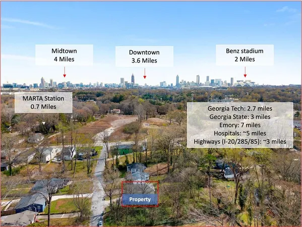 $3,000 | 1396 Kennesaw Drive Northwest, Unit B, Atlanta, GA 30318