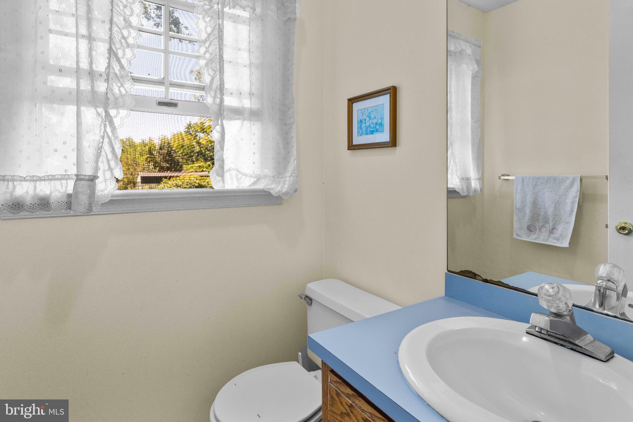 1478 Dillon Road Ambler, PA 19002 - Photo 31 of 42 a bathroom with a toilet a sink and a window