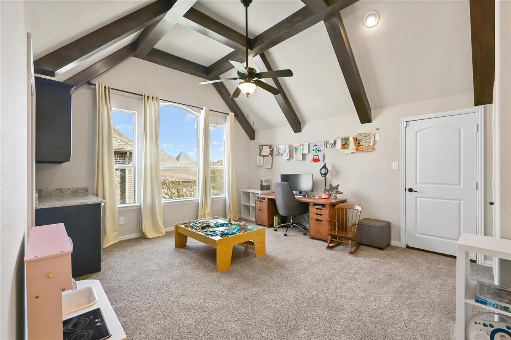 14006 Stars Road Frisco, TX 75035 - Photo 21 of 38 a living room with furniture and a chandelier