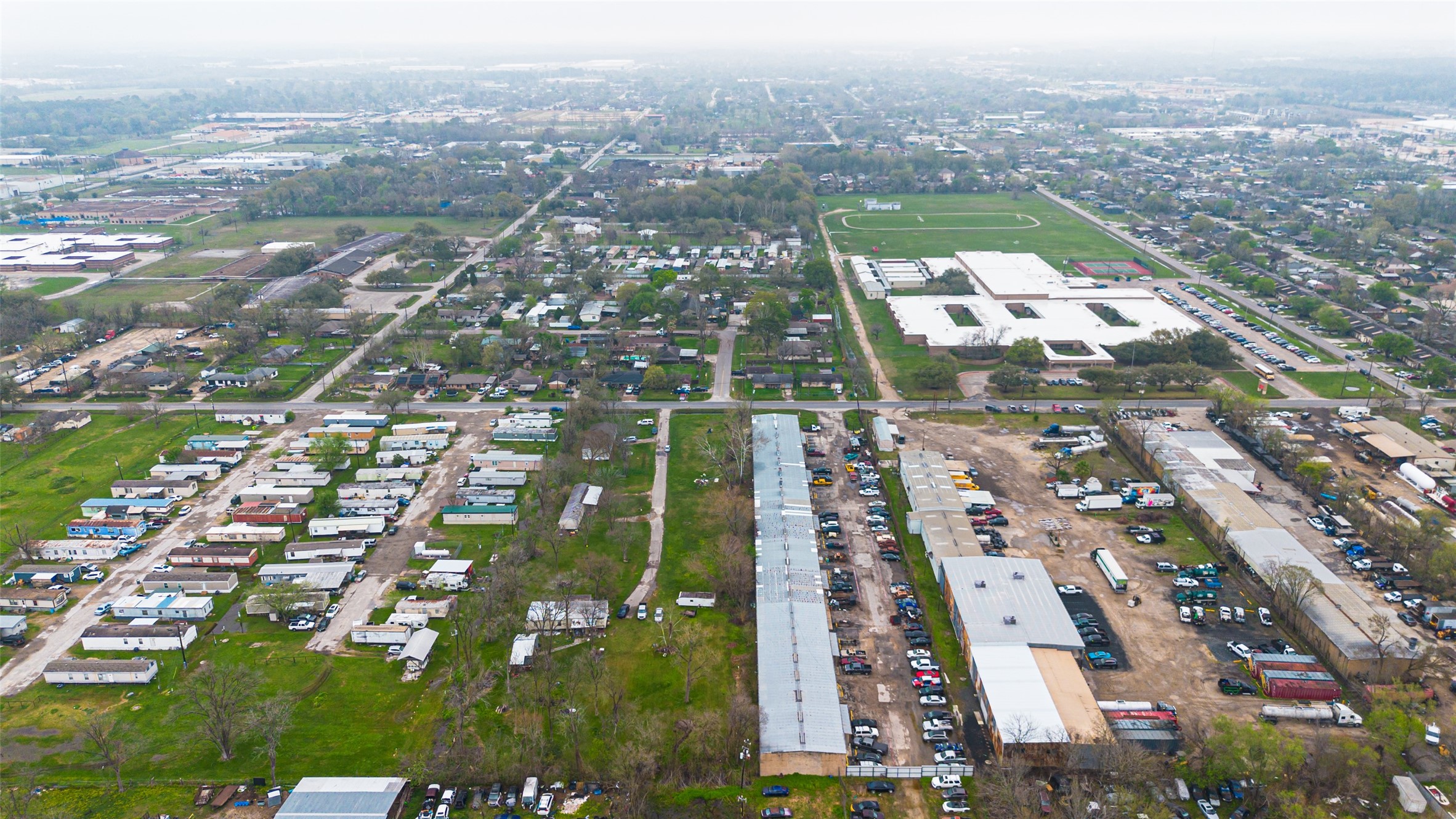 13423 Chrisman Road Houston, TX 77039 - Photo 6 of 18 an aerial view of city