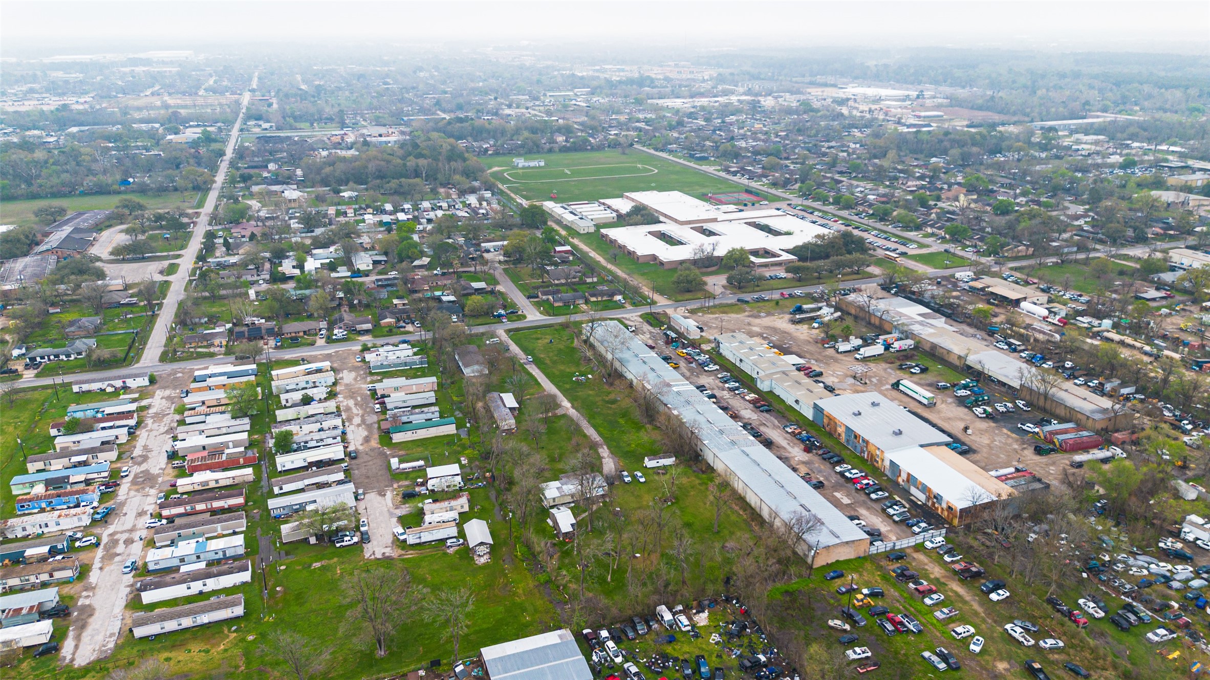13423 Chrisman Road Houston, TX 77039 - Photo 8 of 18 an aerial view of city