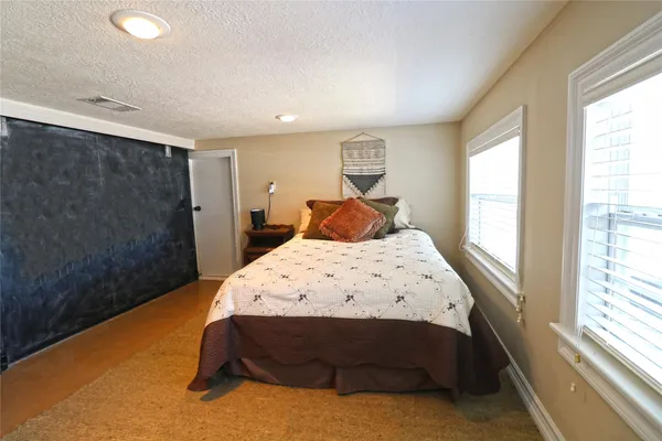 a view of front door with furniture