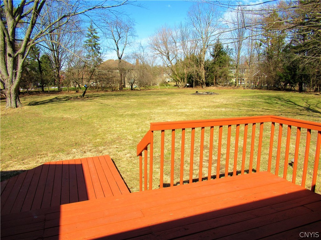 4546 Limestone Drive Manlius, NY 13104 - Photo 46 of 50 The view from the deck is perfect for bird watchin